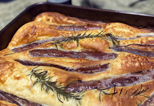 Toad in the Hole (Claire's British version!)
